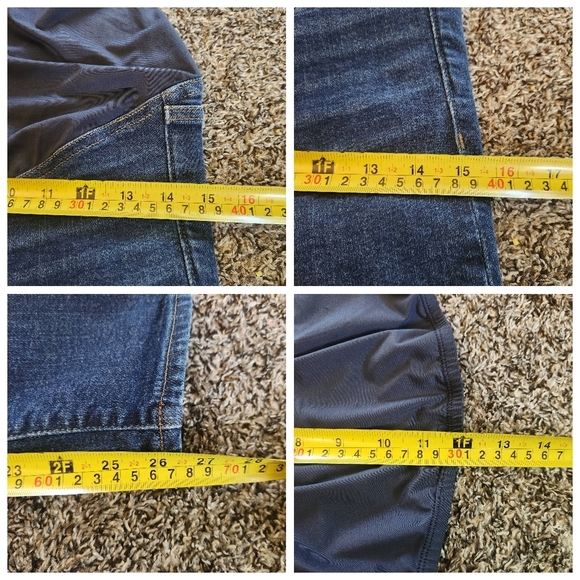 Madewell Maternity Skinny Jeans Size 4/27 Stretch Over-belly Band - Picture 15 of 16
